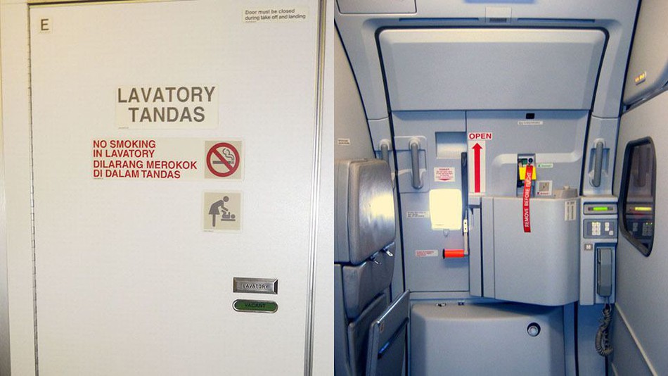 Mashable There is also nothing to keep you in place in the lavatory if an emergency happens, like seat belts.